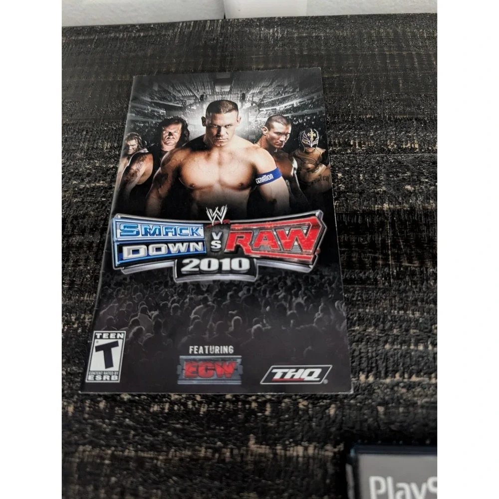 WWE SmackDown vs. Raw 2010 (Sony PlayStation 2) - PS2 - Complete